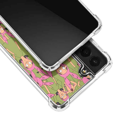 Bobs Burgers Louise Belcher Galaxy S21 FE Clear Case